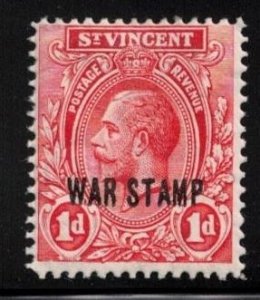 ST VINCENT Scott # MR2 MH - KGV With Overprint