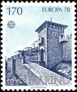 San Marino 1978 SC #922 San Francisco gate MINT OG.