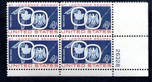 US Scott #1131 Plate Block of 4, NH, #26328 LR.