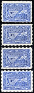 Canada Stamps # 302 MLH VF Lot Of 4 Scott Value $180.00