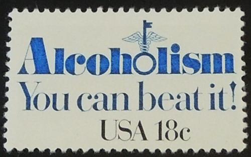 1981 18c Alcoholism Scott 1927 Mint NH