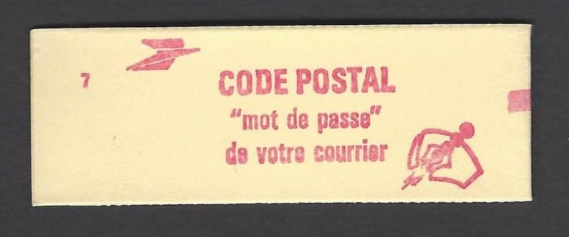 France 1983-7 Liberty 10 2.10 FR Unexploded Booklet VF MNH (1883 Red Cover)