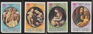 St. Lucia  mnh  sc# 483 - 486