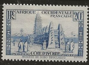 Ivory Coast ^ Scott # 119 - MH