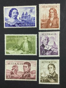 MOMEN: AUSTRALIA SG #355-360 1963-5 MINT OG NH £120+ LOT #62307-1