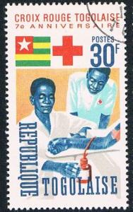 Togo 556 Used Red Cross (BP1206)