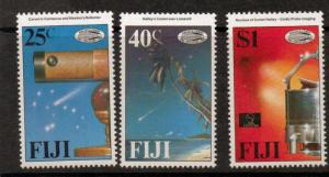 FIJI SG738/40 1986 HALLEYS COMET MNH