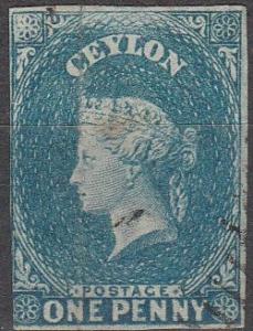 Ceylon #3 F-VF  Used CV $45.20 (A16305)