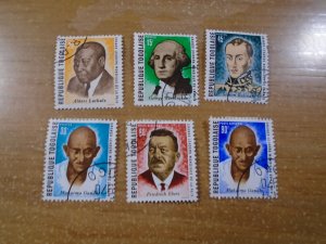 Togo  #  713-16 / C122-23    used