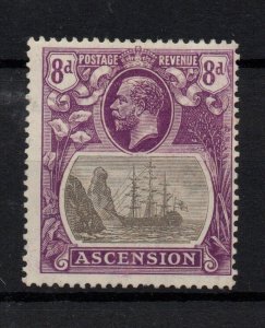 Ascension Island 1924 8d purple SG17 fine mint LHM WS28446