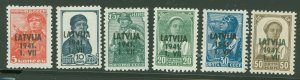 Latvia #  Single (Complete Set)