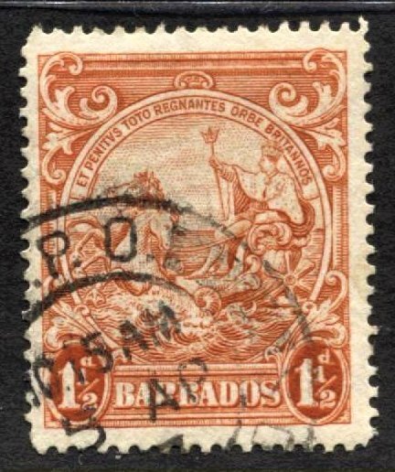 STAMP STATION PERTH - Barbados #195c Seal of Colony Issue Used