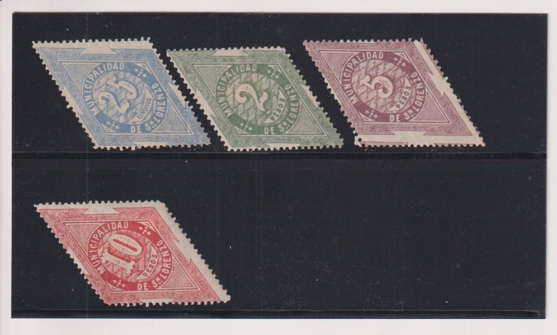 Argentina: 1898 San Lorenzo Municipals Forbin #10 (S31006)