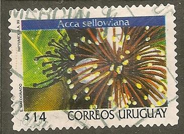 Uruguay    Scott  1770    Flowers     Used