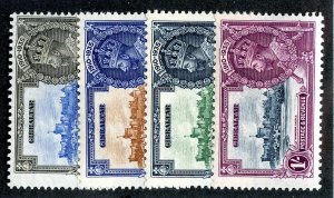 1935 Gibraltar Sc # 100/03 m*/** cv. $45 ( 531 JUB )