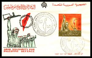 Egypt 721 U/A FDC