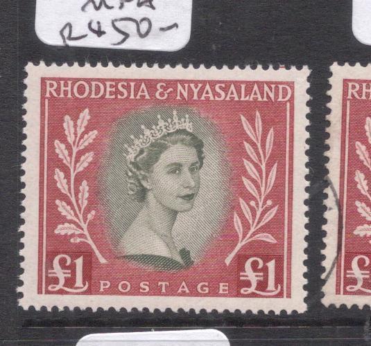 Rhodesia & Nyasaland SG 15 MNH (3dlz)