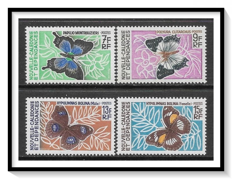 New Caledonia #357-360 Butterflies MNH