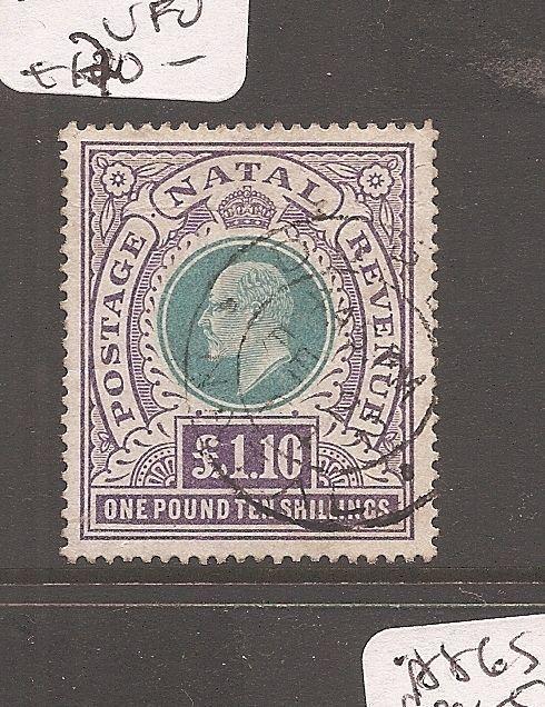 Natal 1902 KE £1.10 SG 143 VFU (2daa)