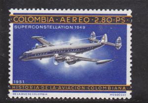 Colombia  Scott#  C478  MH