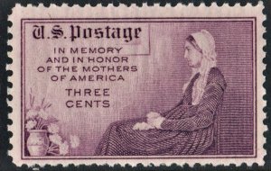 SC#737 3¢ Mother's Day Issue (1934) MNH