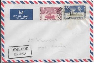 1969 Adelaide Island, British Antarctic Territory to HMS Endurance (56193)