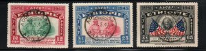 Ethiopia - Sc# 278 - 280 Used / First Day Cancels       -        Lot 11222183