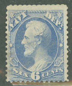 United States #O38  Single