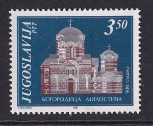 Yugoslavia   #1526   MNH  1981  Monastery