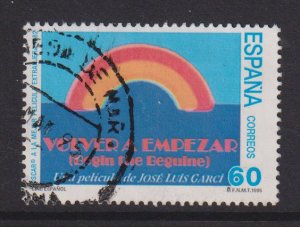 Spain    #2800  used  1995 motion pictures 60c