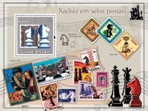 Guinea-Bissau - Chess on Stamps  Stamp S/S GB9407b