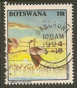 Botswana     Scott  570     Bird     Used