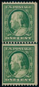 US Scott #385LP Mint, FVF, NH, PSAG