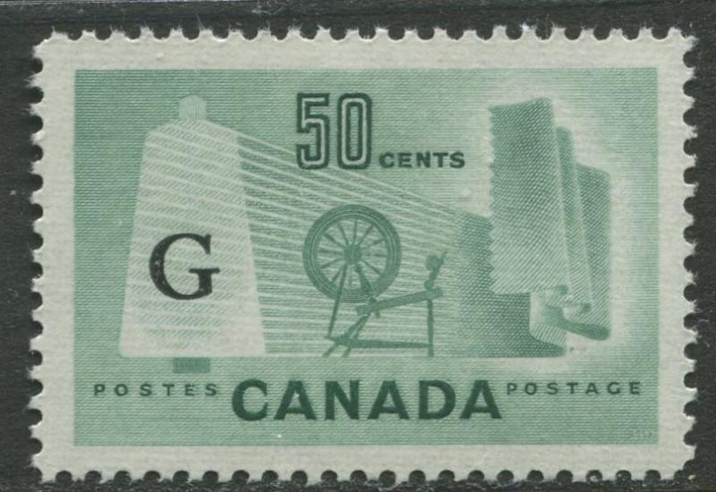 Canada - Scott O38 - Overprint Type b - 1951 - MNH  - Single 50c stamp