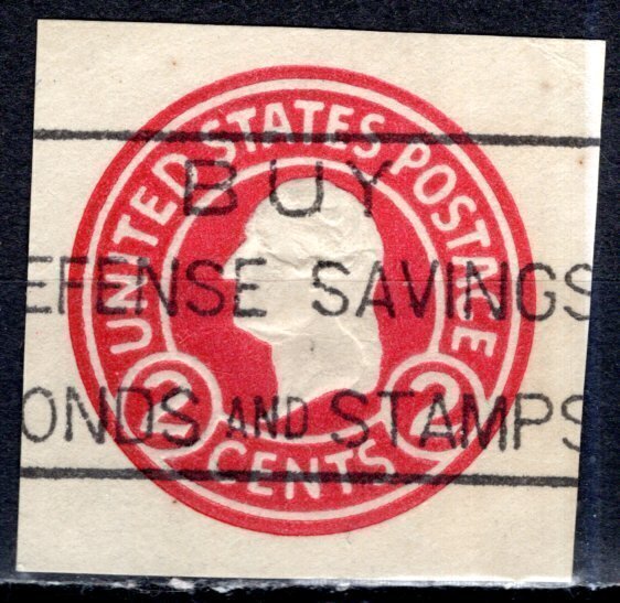 USA; 1907: Sc. # U429. Used Single Stamp