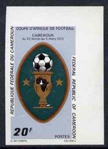 Cameroun 1972 Africa Cup Football Championships 20f (Cup)...