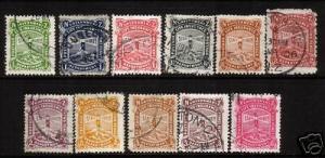 NEW ZEALAND 1905 GOVT LIFE SET 11 FU