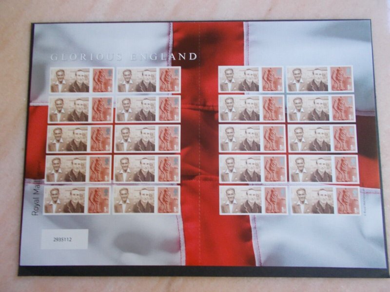 Nayudu & Jardine on Glorious England Bletchley Park Smiler Sheet Ltd Edition U/M