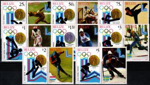 Belize #503-10  MNH CV $17.90  (X1217)