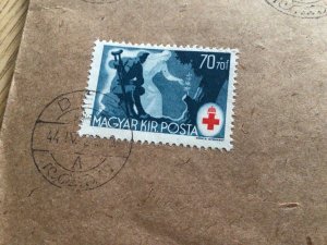 Hungary 1944 Red Cross  stamps cover 57576