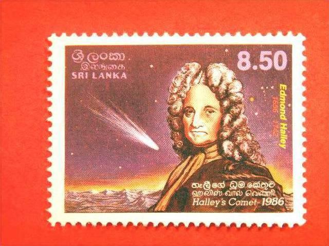 SRI LANKA, 1986, MNH, 8.50, Appearance of Halley's Comet.