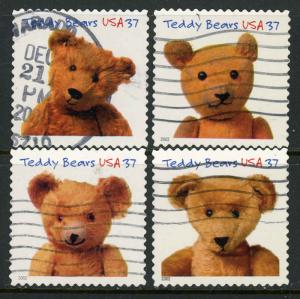 USA 3653-3656 Used Complete Set