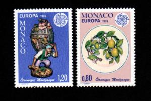 Monaco # 1023-1024 Mint Europa!