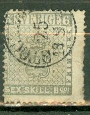 Sweden 3 used CV $1600