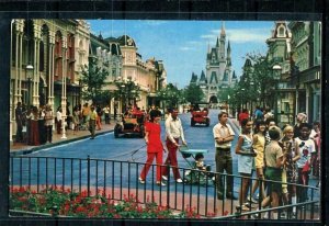 USA 1972 Color Postal Card Used Walt Disney World  Florida 10285 