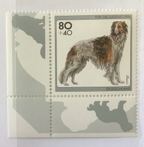 Germany 1996 Scott B792 MNH - 80+40pf,  Dogs, Barzoi