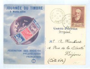 France  1939 Stamp day cover