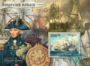 Guinea 2011 MNH - Sea Empires, Ships (Battle of Trafalgar 1805). MNH