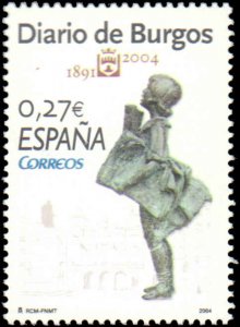 Spain #3285, Complete Set, 2004, Never Hinged