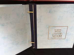 Exeter Devon Two Ring Binders x 11+Some Pages.(9kg)K35